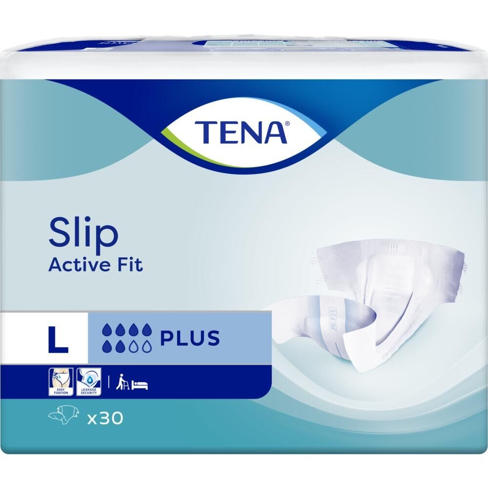 Tena Slip Active Fit Plus - Large - Windeln mit Folie