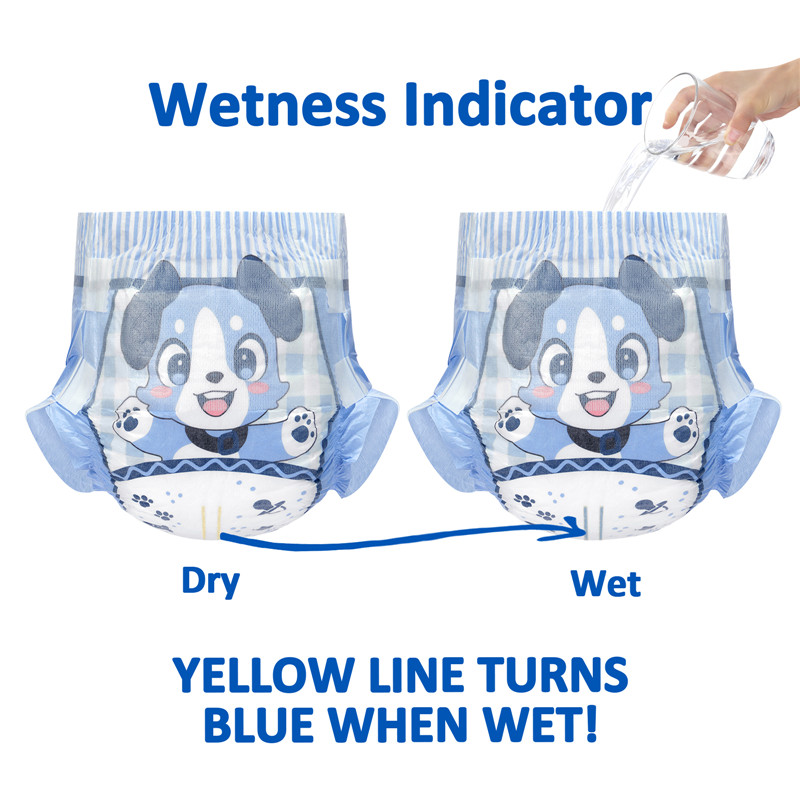 LFB Little Blue Baby Fur - Bunte Windeln für Erwachsene