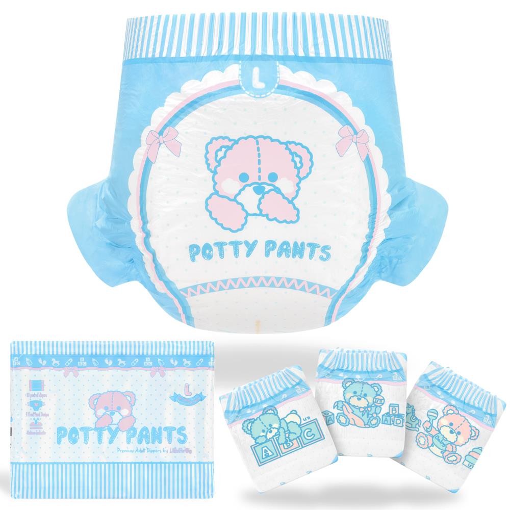LFB Potty Pants - bunte Windeln für Erwachsene - L - Probe