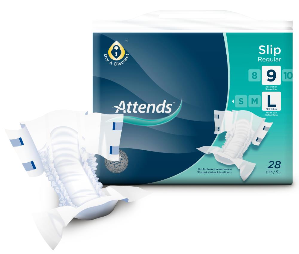 Attends Slip Regular 9 - L (100-150 cm)